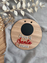 Load image into Gallery viewer, Santa Countdown Disc