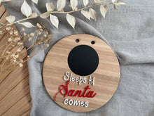 Load image into Gallery viewer, Santa Countdown Disc