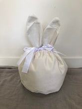 Load image into Gallery viewer, Large Velvet Personalised Bunny Bag