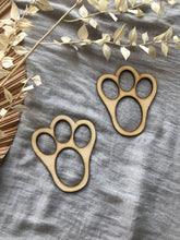 Load image into Gallery viewer, Easter Bunny Footprints