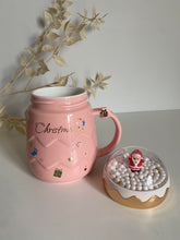 Load image into Gallery viewer, Christmas Snow Globe Mug