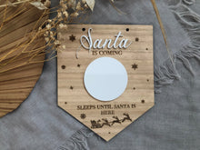 Load image into Gallery viewer, Santa Countdown Banner