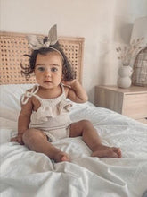 Load image into Gallery viewer, Linen Bunny Ear Headband