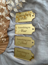 Load image into Gallery viewer, &#39;Something to&#39; Gift tag set
